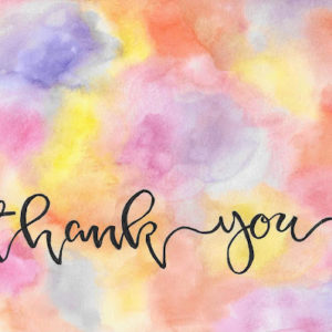 Greeting Card - Thank You 1